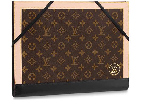 lv monogram zip folder|Mark Folder Monogram Reverse .